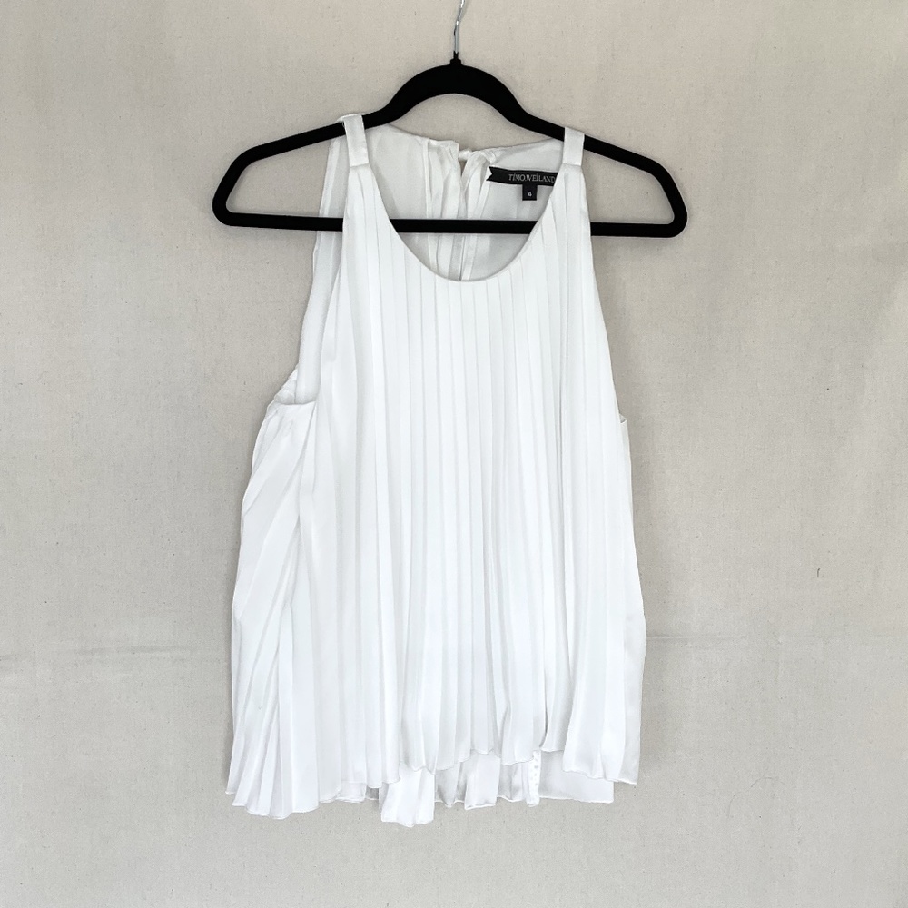 Timo Weiland White Tank Top / Camisole
